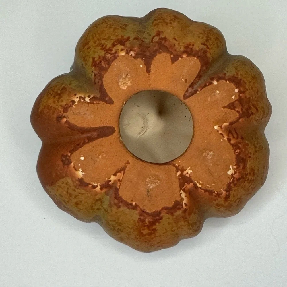 Set of 2 Decorative Pumpkins for Fall & Thanksgiving Tabletop Centerpiece Decor